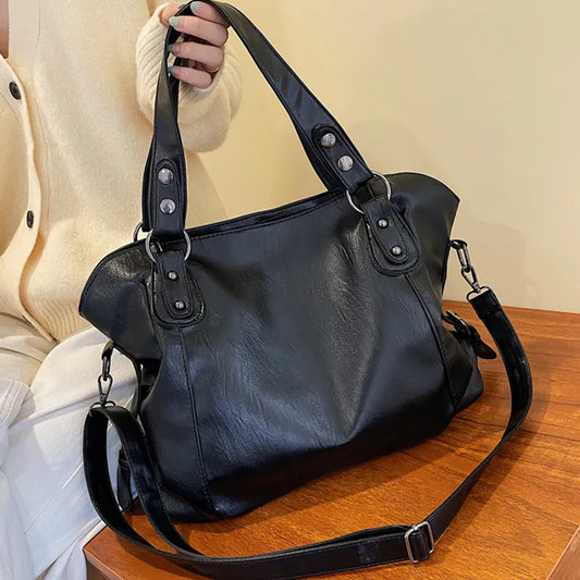 Elegant PU Leather Shoulder Bag