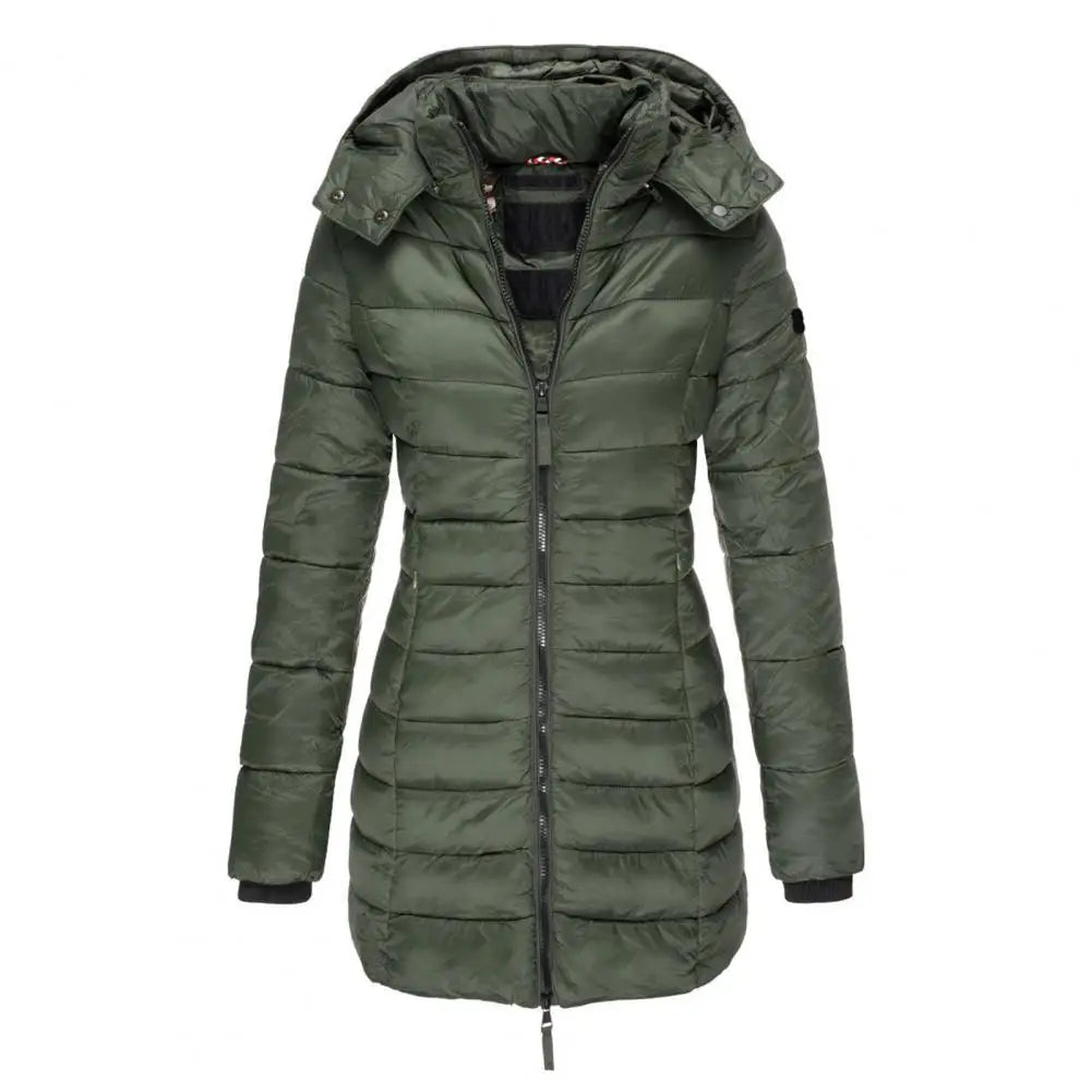 Quilted Hooded Winter Jacket