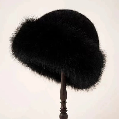 Women's Faux Fur Bucket Hat