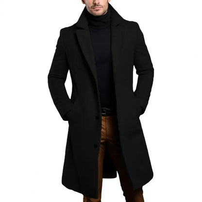 Stylish Men's Woolen Coat