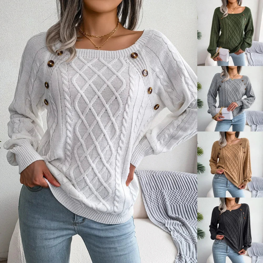 Loose-fitting Knit Sweater