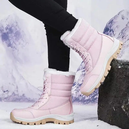 Women's Lace-Up Snow Boots