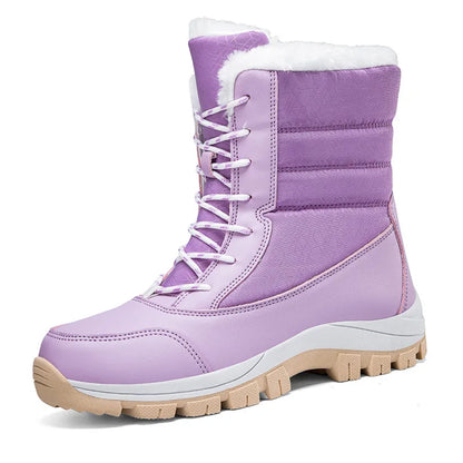 Women's Lace-Up Snow Boots