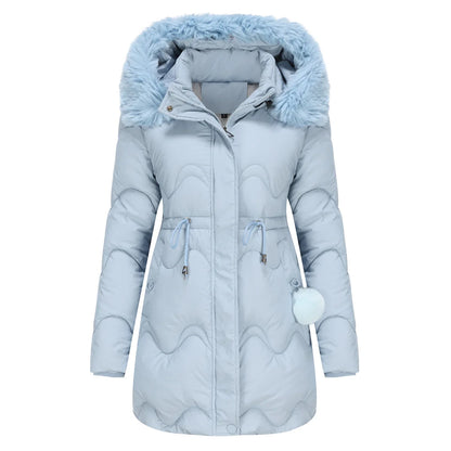 Women's Long Hooded Winter Coat