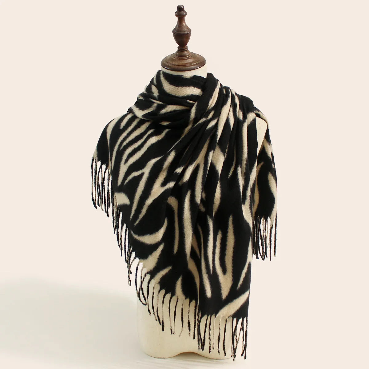 Luxury Winter Cotton Blend Scarf