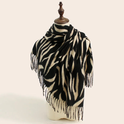 Luxury Winter Cotton Blend Scarf