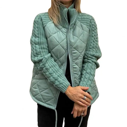 SANWOOD Patchwork Winter Coat