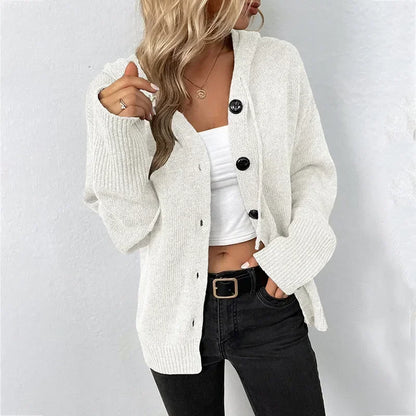 Women's Hooded Knit Sweater