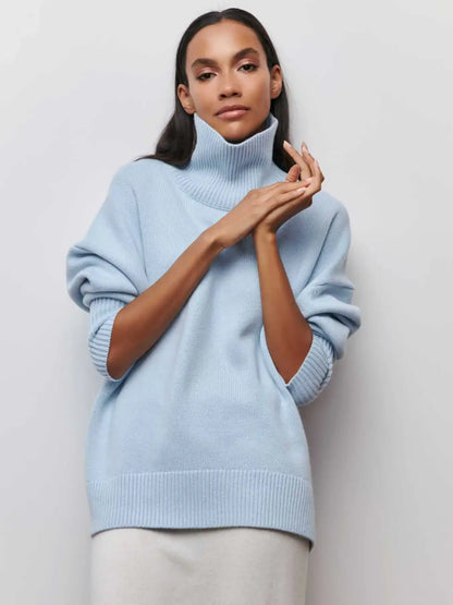 Oversized Turtleneck Sweater