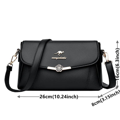 PU Crossbody Bag Casual Elegant Shoulder Bag