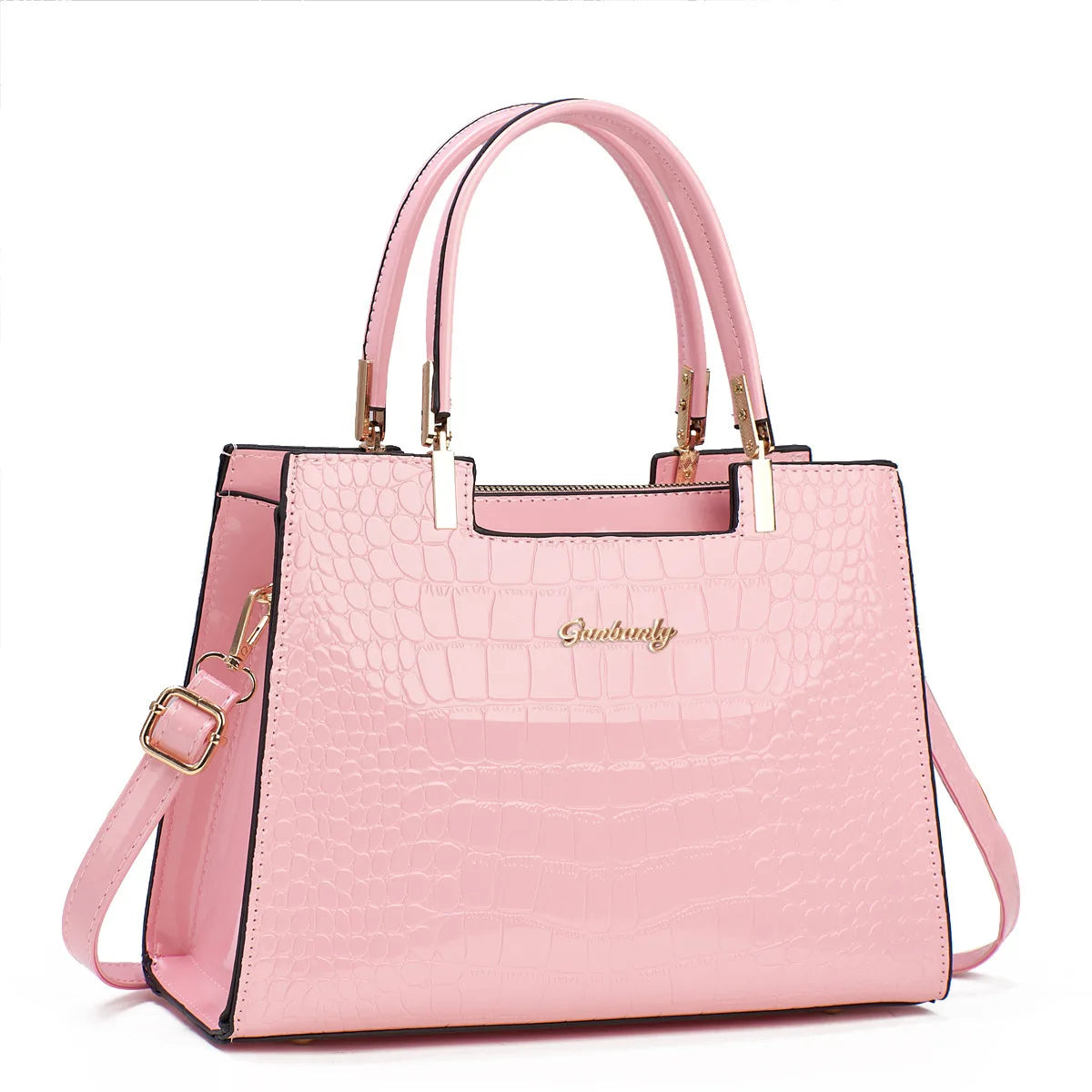 Chic Serpentine Pattern PU Leather Tote