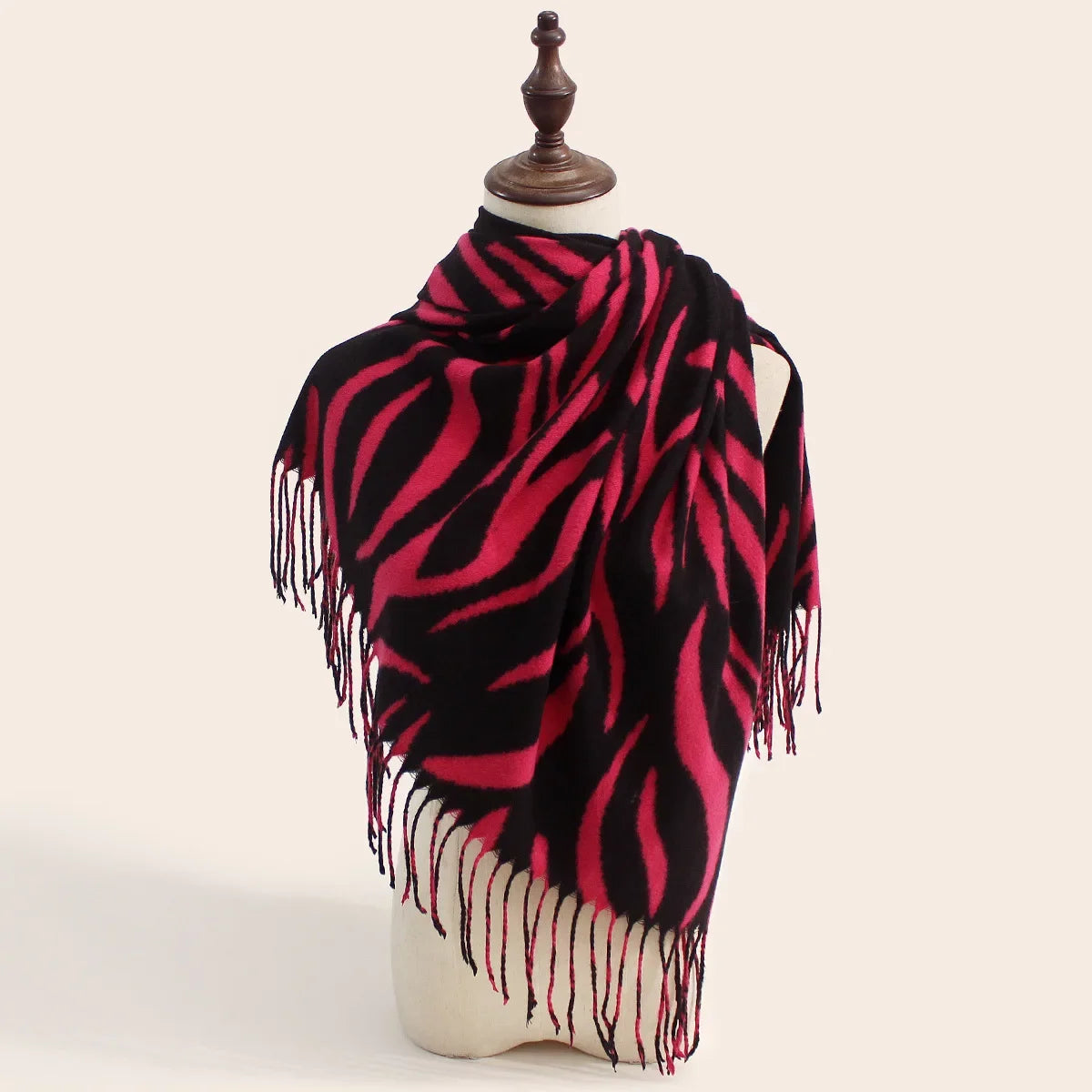 Luxury Winter Cotton Blend Scarf