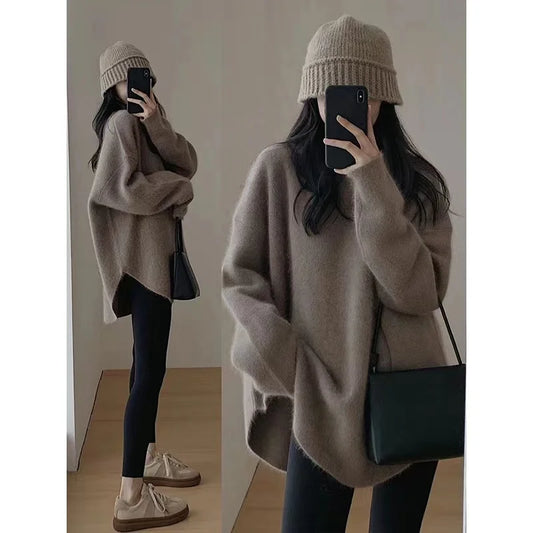 Cashmere Elegant Wool Knit Sweater