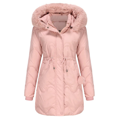 Women's Long Hooded Winter Coat