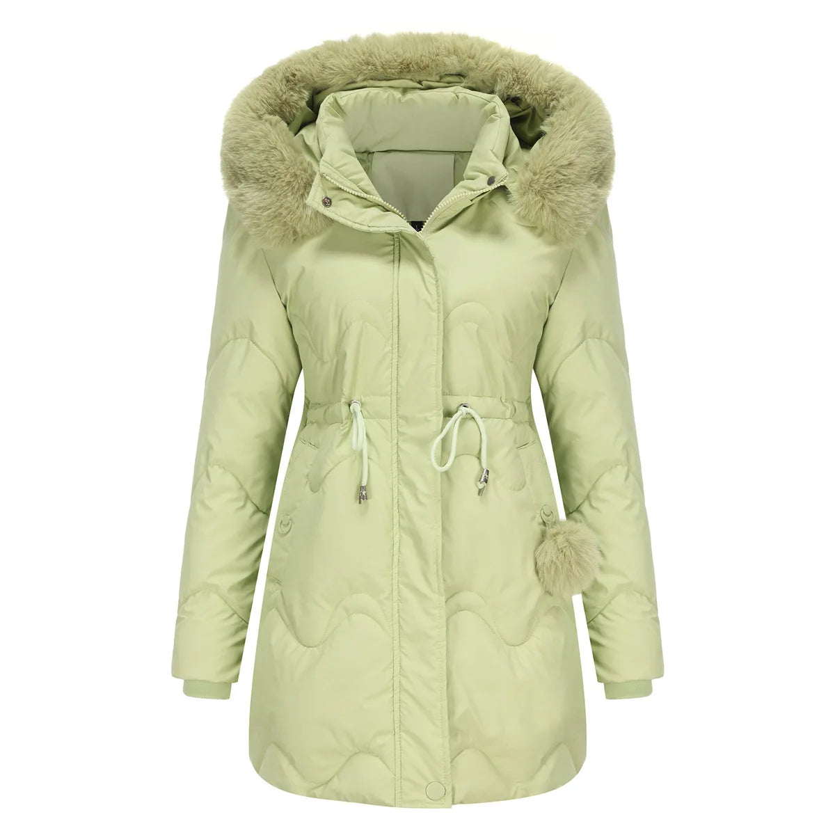 Women's Long Hooded Winter Coat