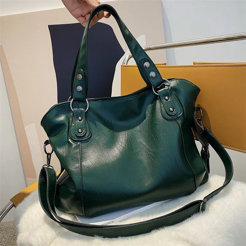 Elegant PU Leather Shoulder Bag