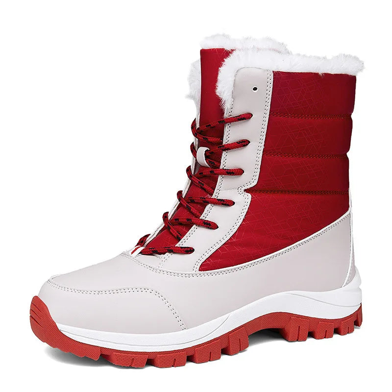 Women's Lace-Up Snow Boots