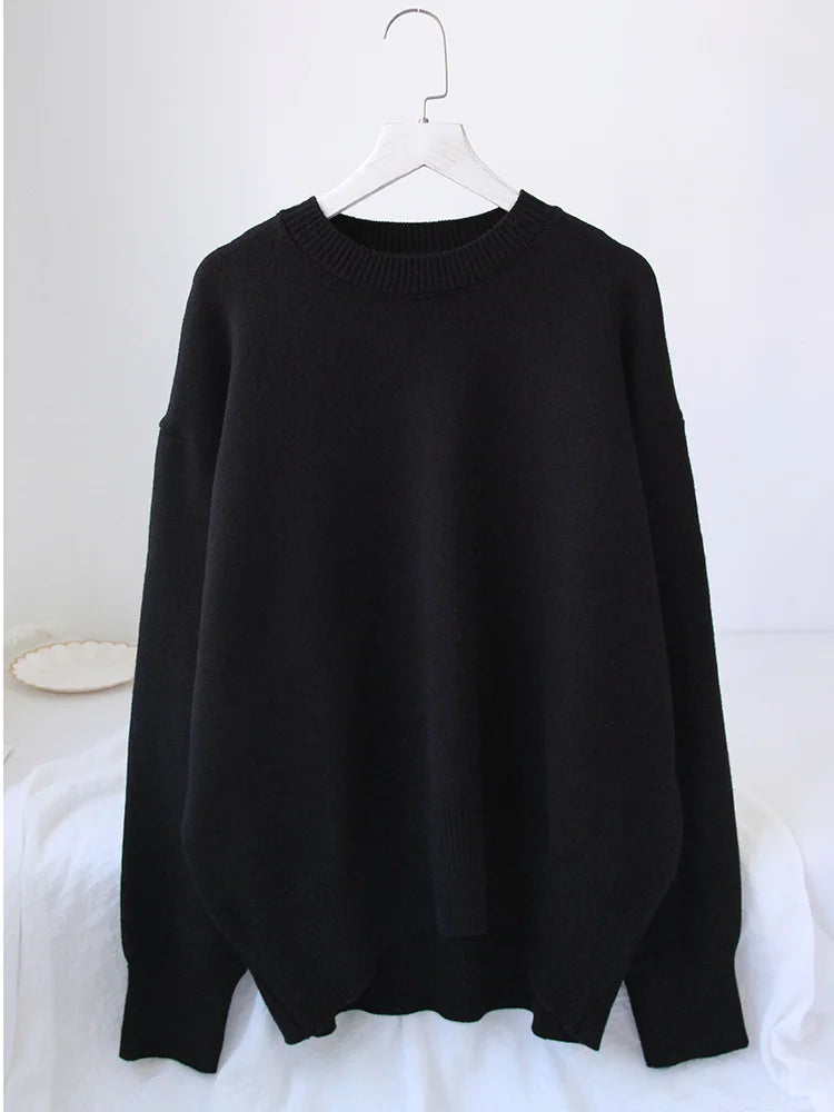 Cozy Oversized Knit Sweater – Your Go-To Autumn/Winter Staple