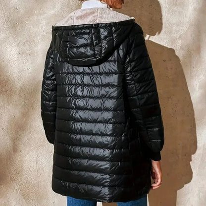 Women's Quilted Hooded Jacket