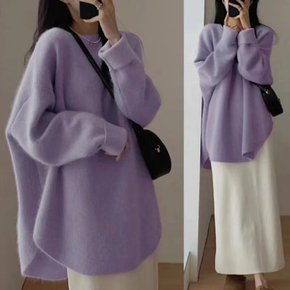 Cashmere Elegant Wool Knit Sweater