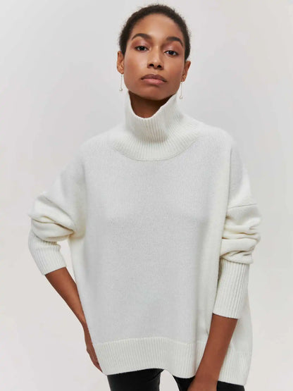 Oversized Turtleneck Sweater