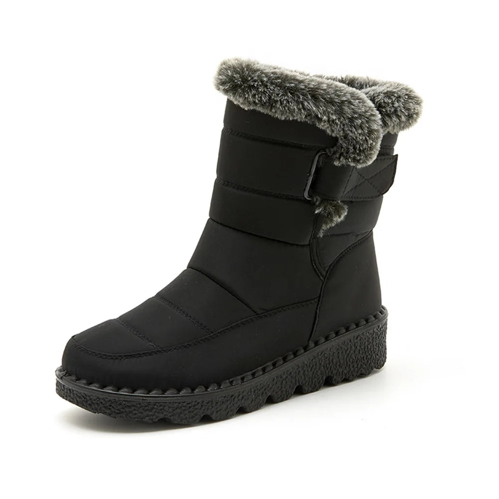 Warm Women's Waterproof Snow Boots