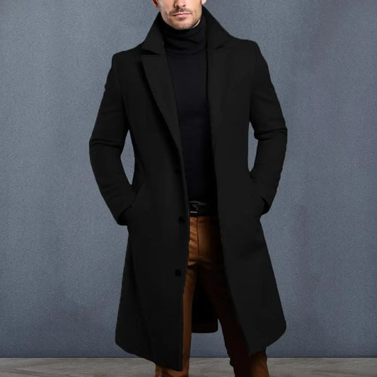 Stylish Men's Woolen Coat