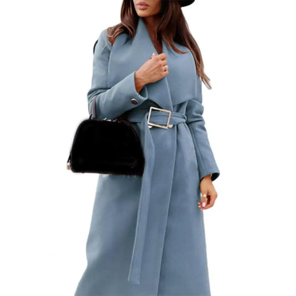 Elegant Belted Winter Coat