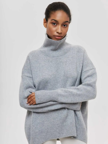 Oversized Turtleneck Sweater