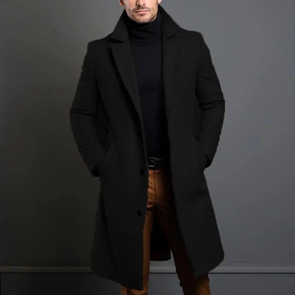 Stylish Men's Woolen Coat