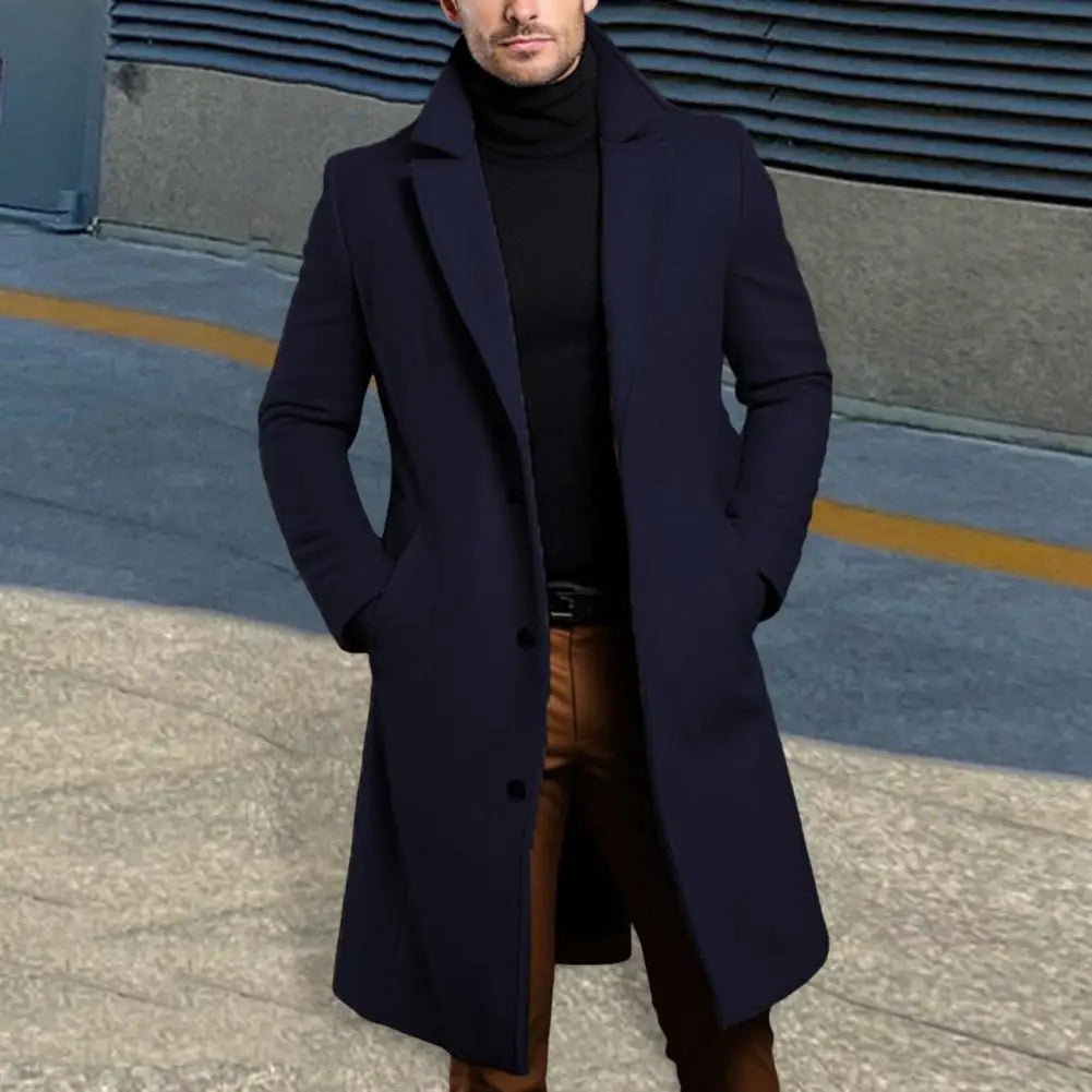 Stylish Men's Woolen Coat