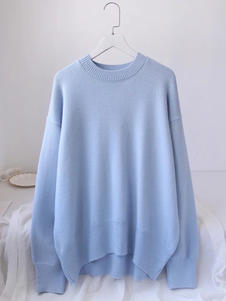 Cozy Oversized Knit Sweater – Your Go-To Autumn/Winter Staple