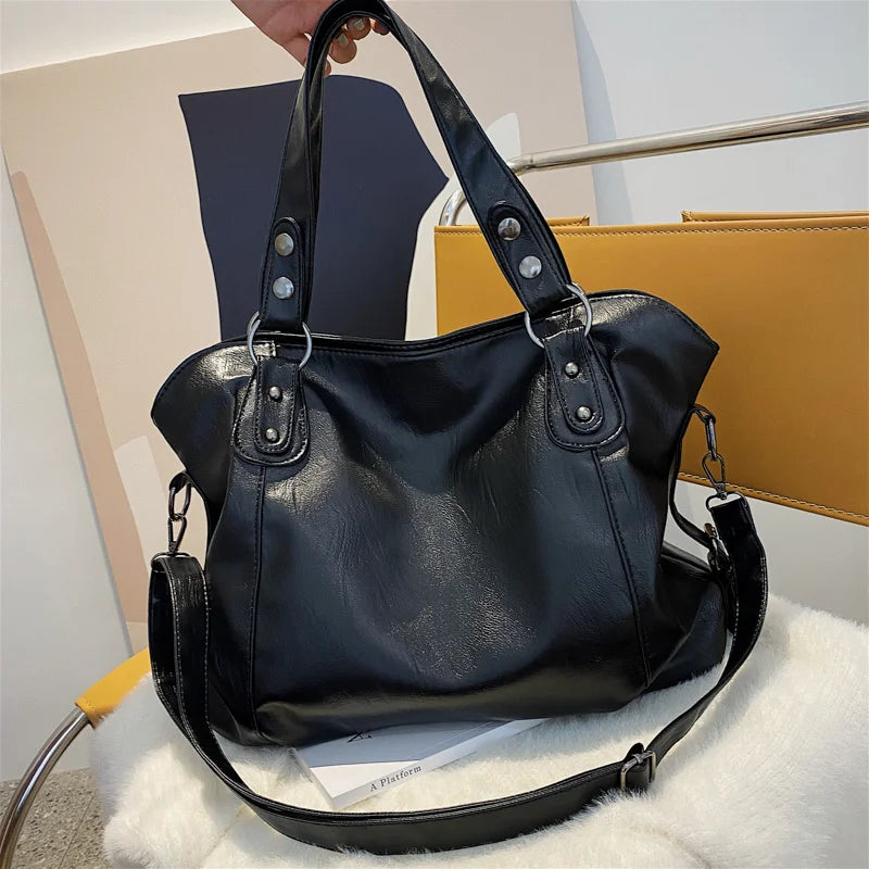 Elegant PU Leather Shoulder Bag