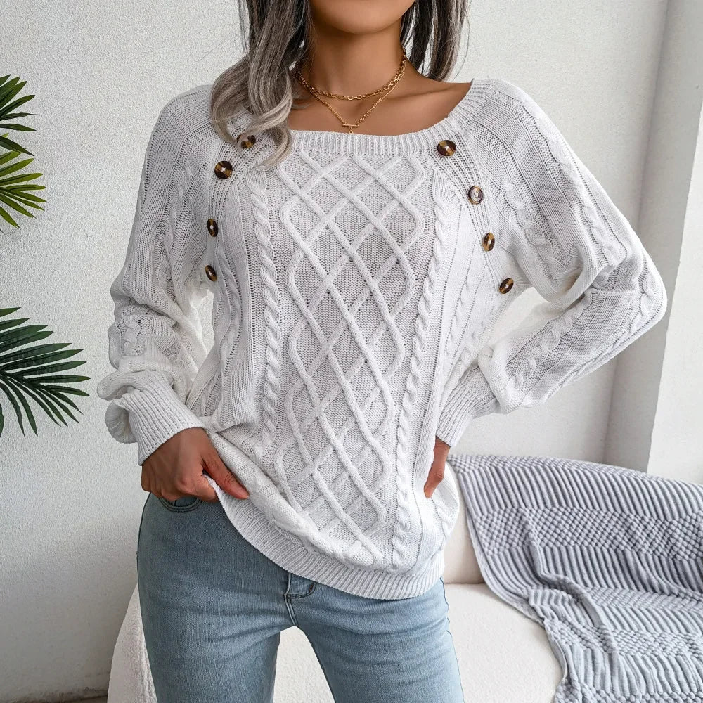 Loose-fitting Knit Sweater