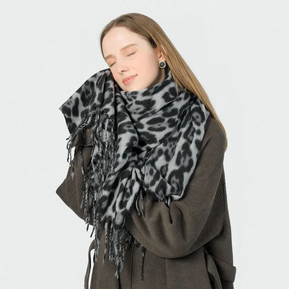 Luxury Winter Cotton Blend Scarf