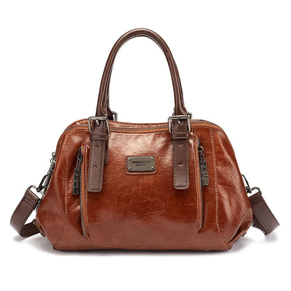 Genuine Leather Shoulder Bag