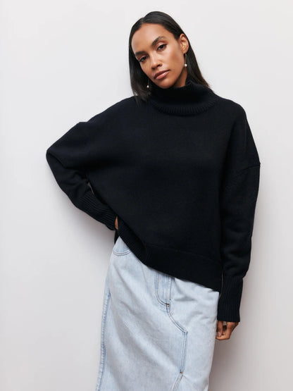 Oversized Turtleneck Sweater