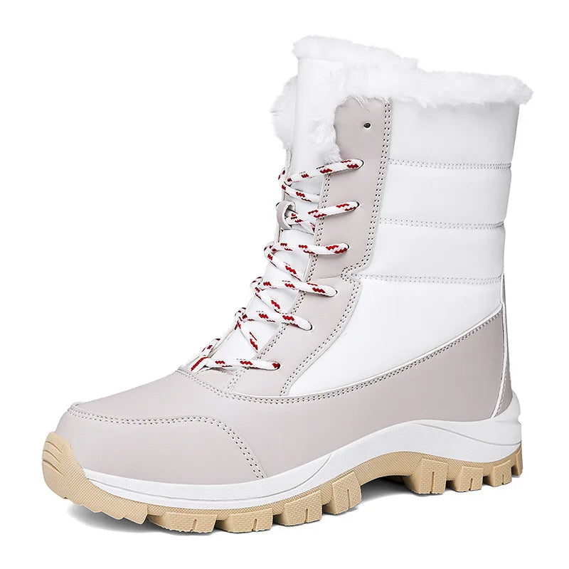 Women's Lace-Up Snow Boots