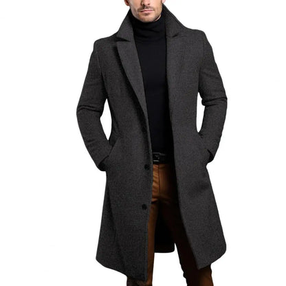 Stylish Men's Woolen Coat