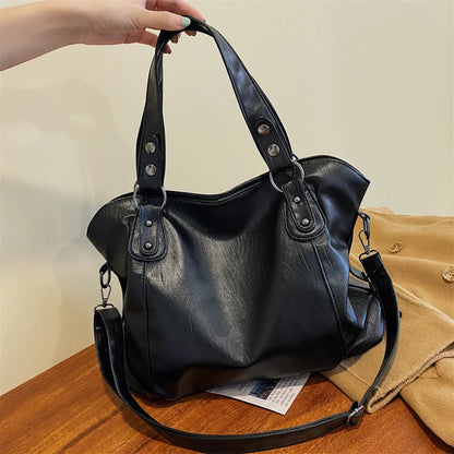 Elegant PU Leather Shoulder Bag