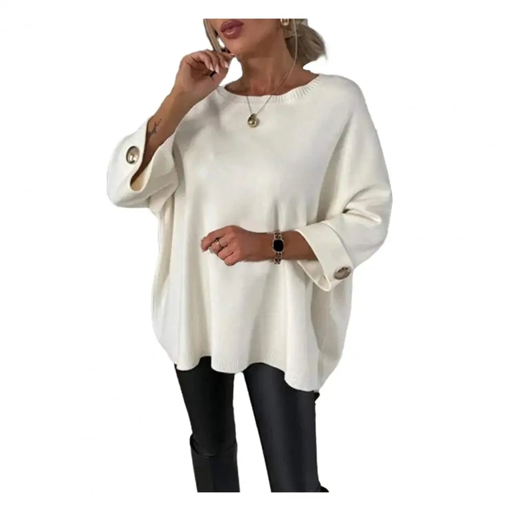 Women's Casual Long Sleeve Knit Top