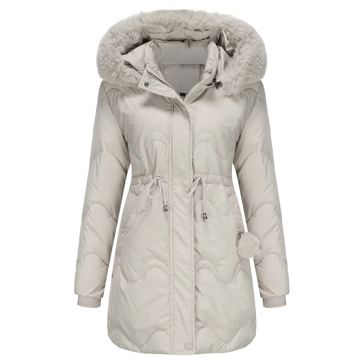 Women's Long Hooded Winter Coat