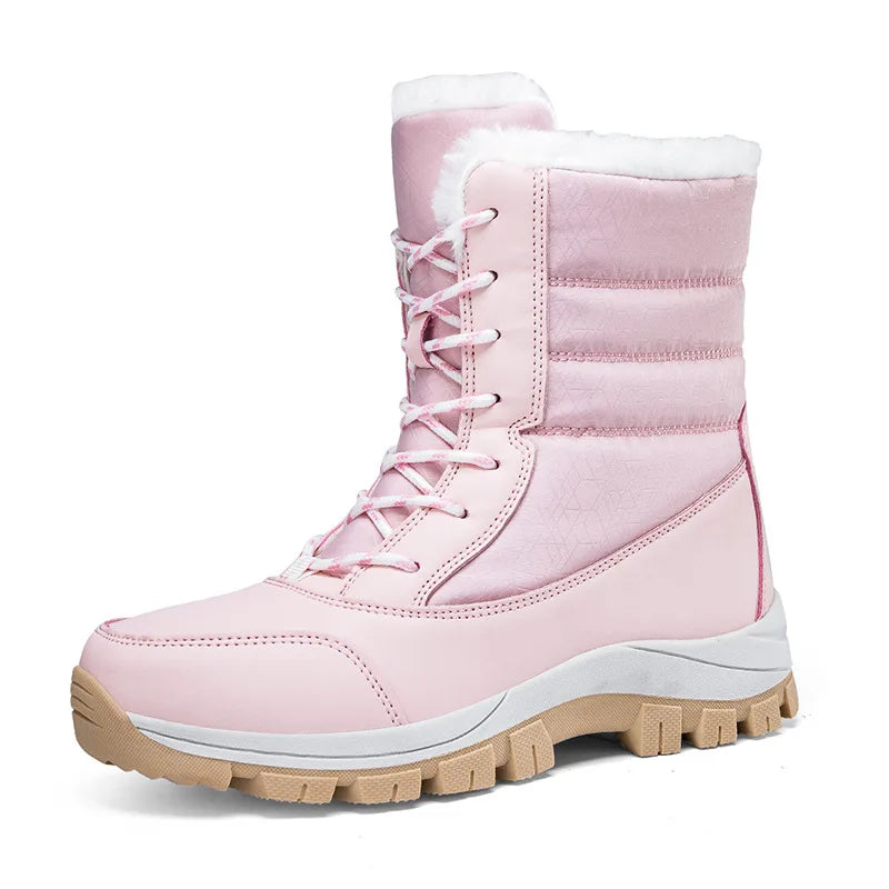 Women's Lace-Up Snow Boots