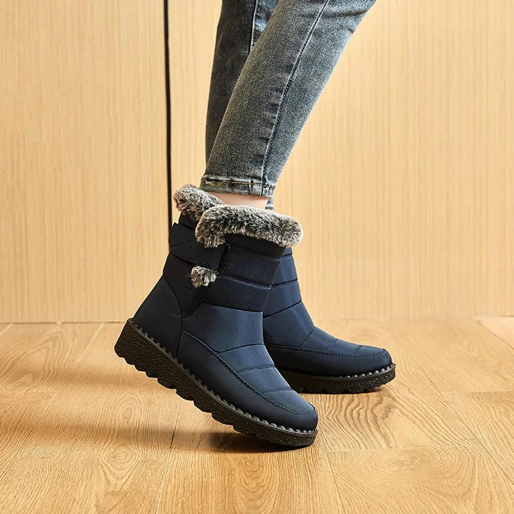 Warm Women's Waterproof Snow Boots