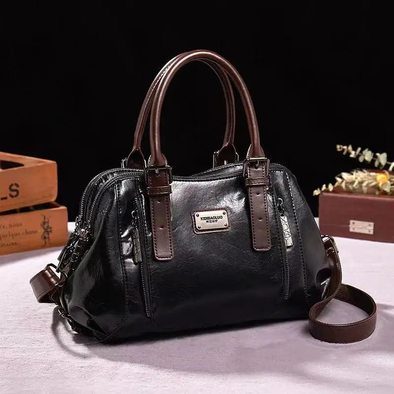 Genuine Leather Shoulder Bag