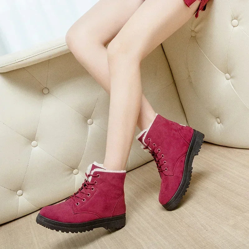 Women's Lace-Up Ankle Boots