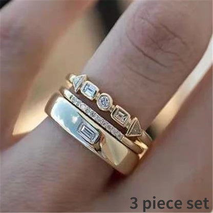 Elegant Zinc Alloy Wedding Band