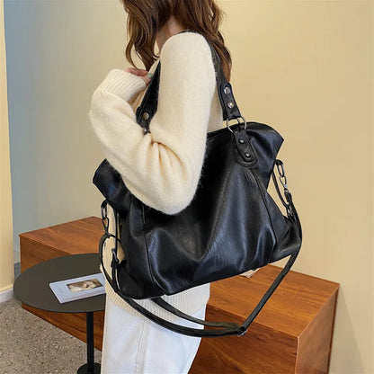 Elegant PU Leather Shoulder Bag