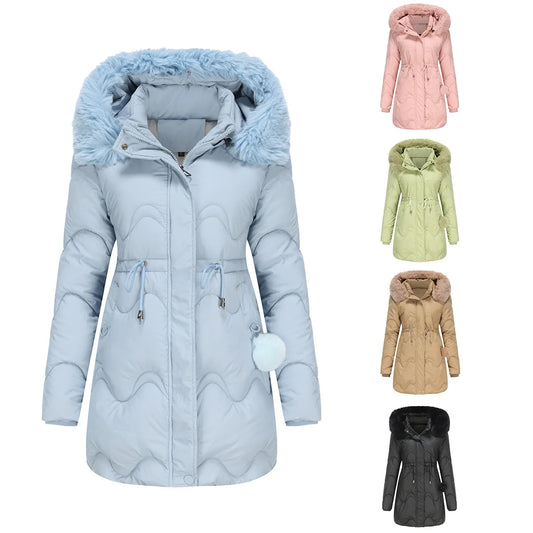 Women's Long Hooded Winter Coat