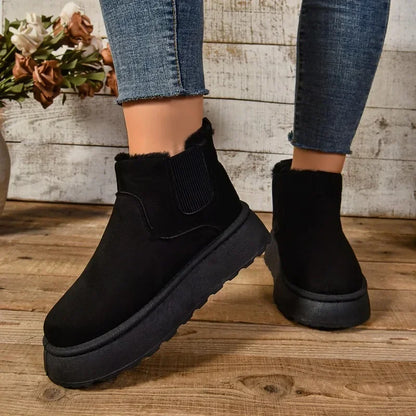 Cozy Mid-Calf Snow Boots